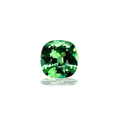 3.07ct Cushion Bright Green Tsavorite