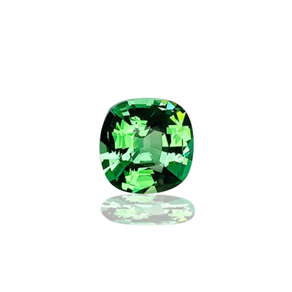 3.07ct Cushion Bright Green Tsavorite
