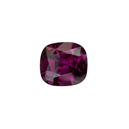 2.95ct Cushion Open Burgundy Rhodolite
