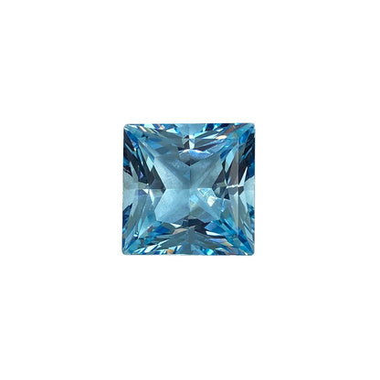 21.71ct Princess Cut AAA Color Aquamarine