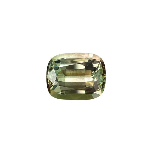 5.43ct Cushion Bi-Color Tourmaline
