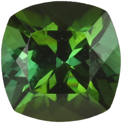 6.4mm Cushion Mint Green Tourmaline