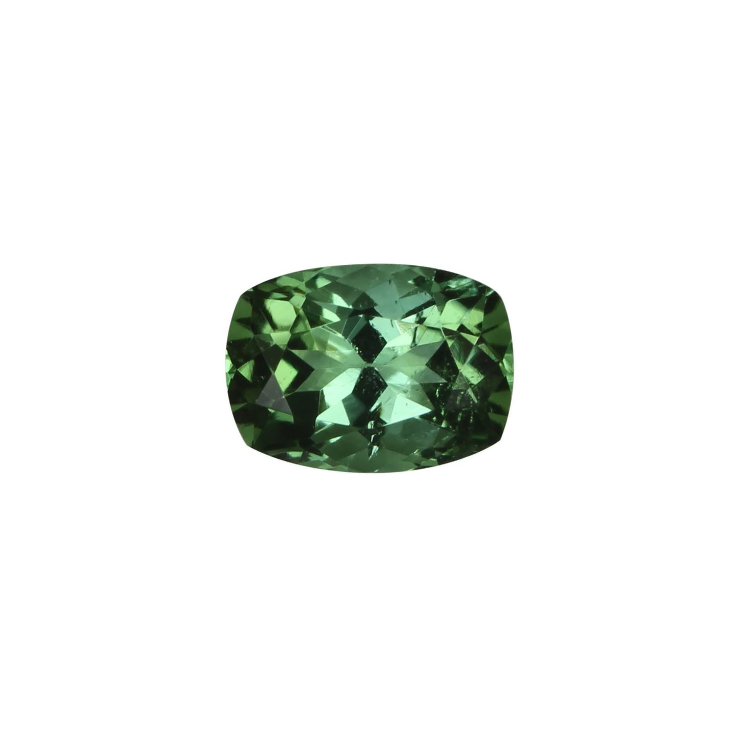 6.9x5mm Cushion Mint Green Tourmaline
