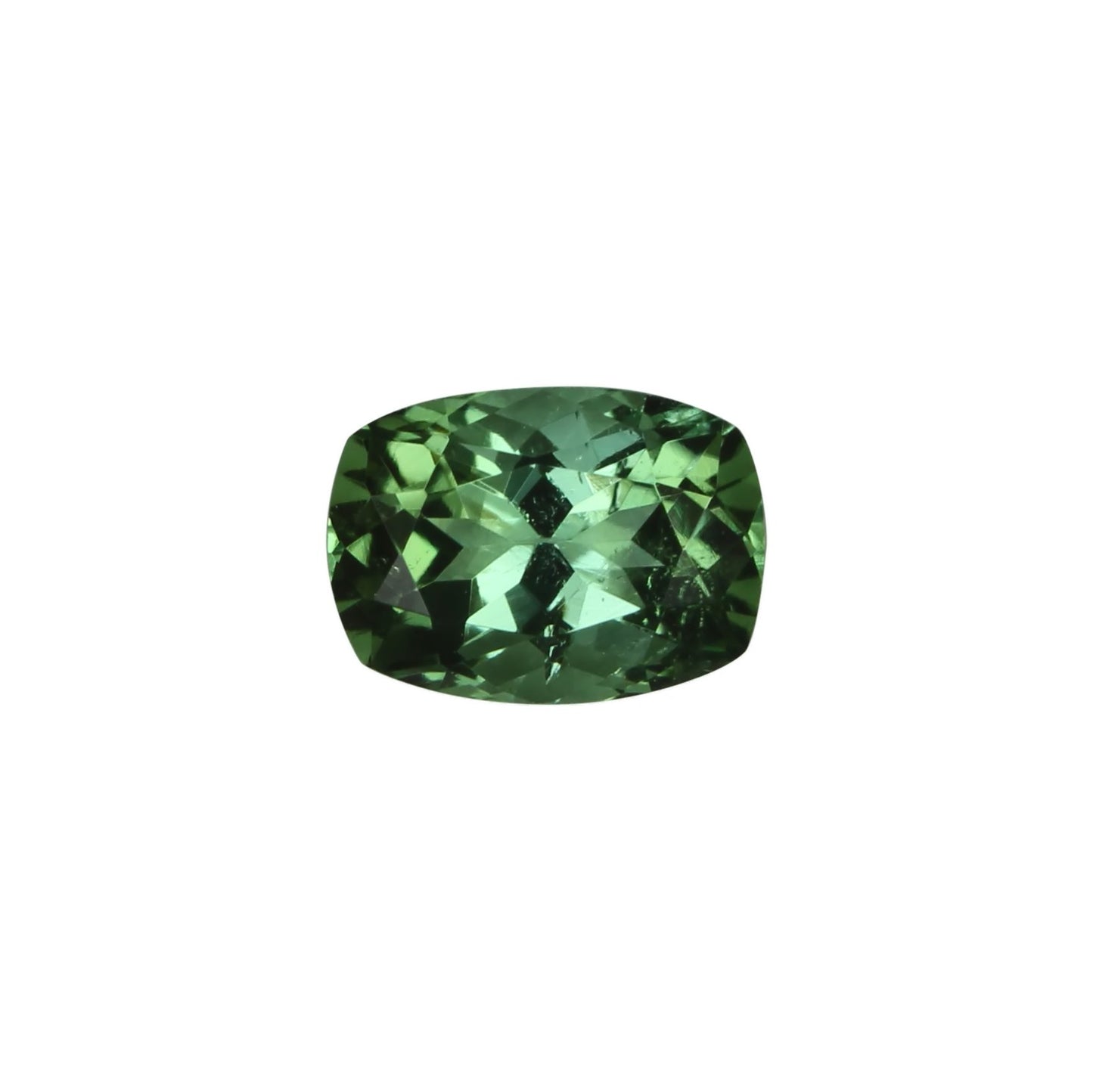6.9x5mm Cushion Mint Green Tourmaline