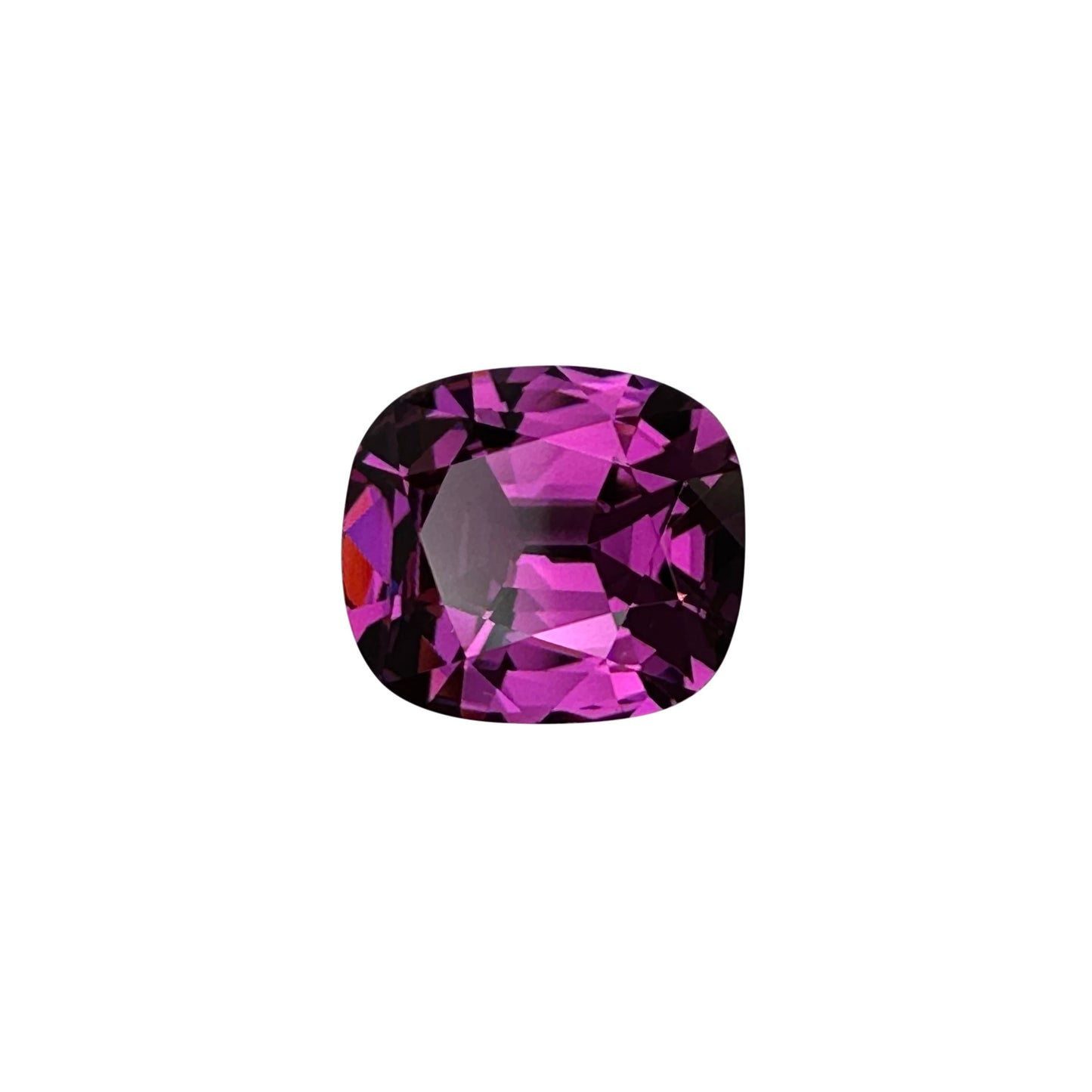 3.61ct Cushion AAA Color Rhodolite
