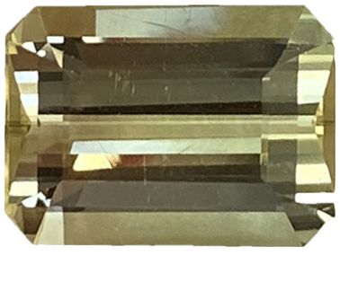 11.73ct Emerald Cut LC Color Tourmaline