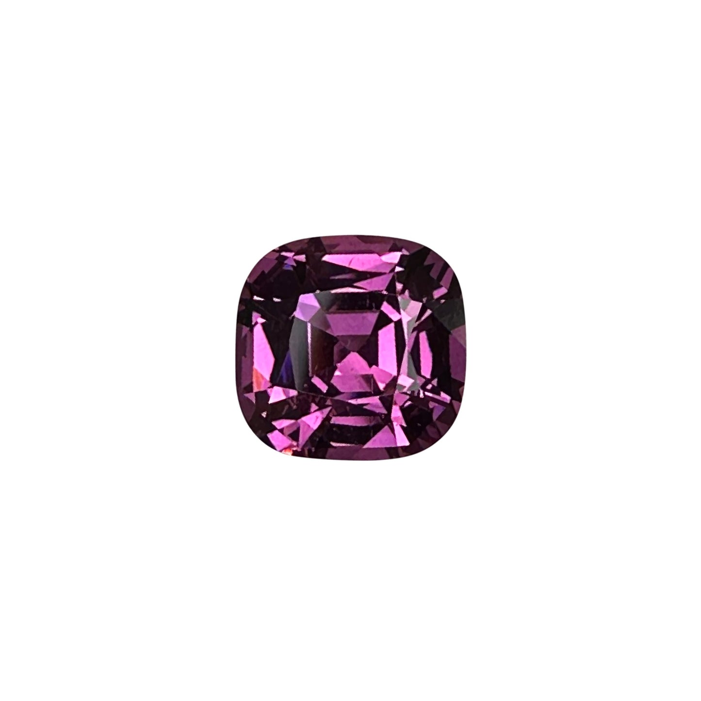 9.96x9.78mm Cushion Medium Pink Rhodolite