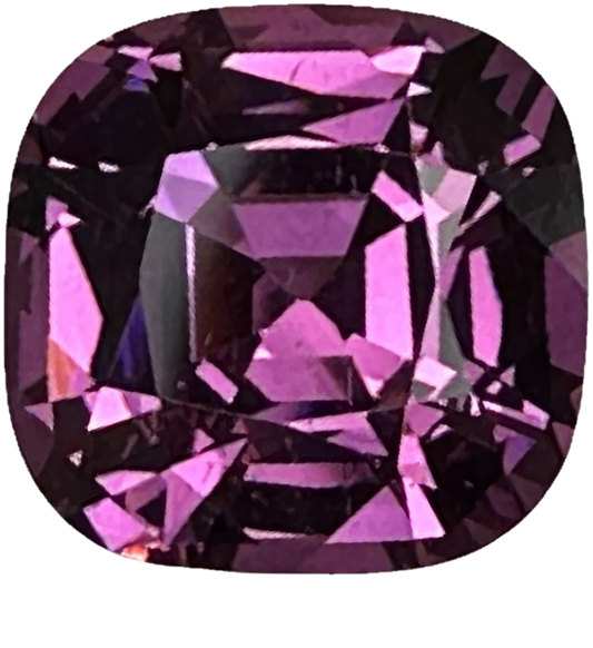 9.96x9.78mm Cushion Medium Pink Rhodolite