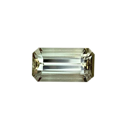 2.93ct Emerald Cut Light Green Tourmaline