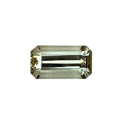 2.93ct Emerald Cut Light Green Tourmaline