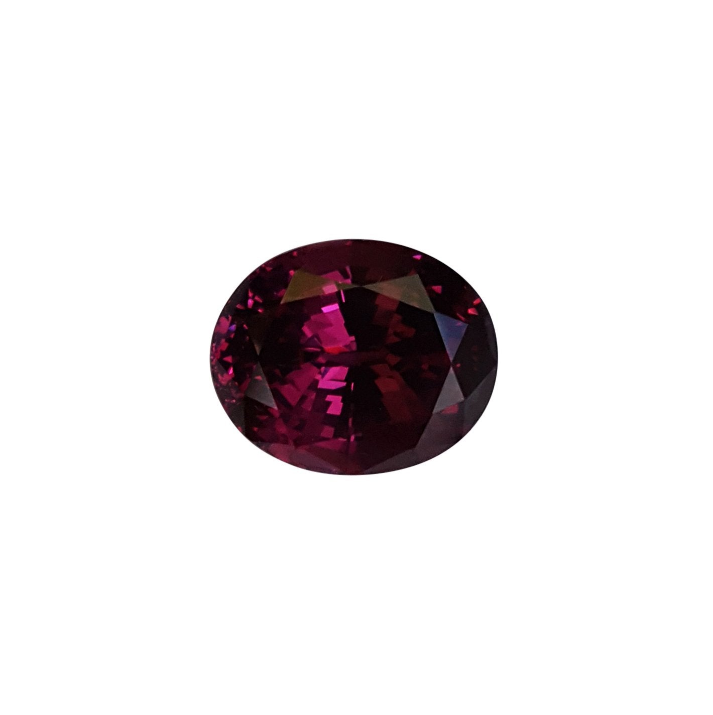 6.51ct Oval AAA Color Rhodolite