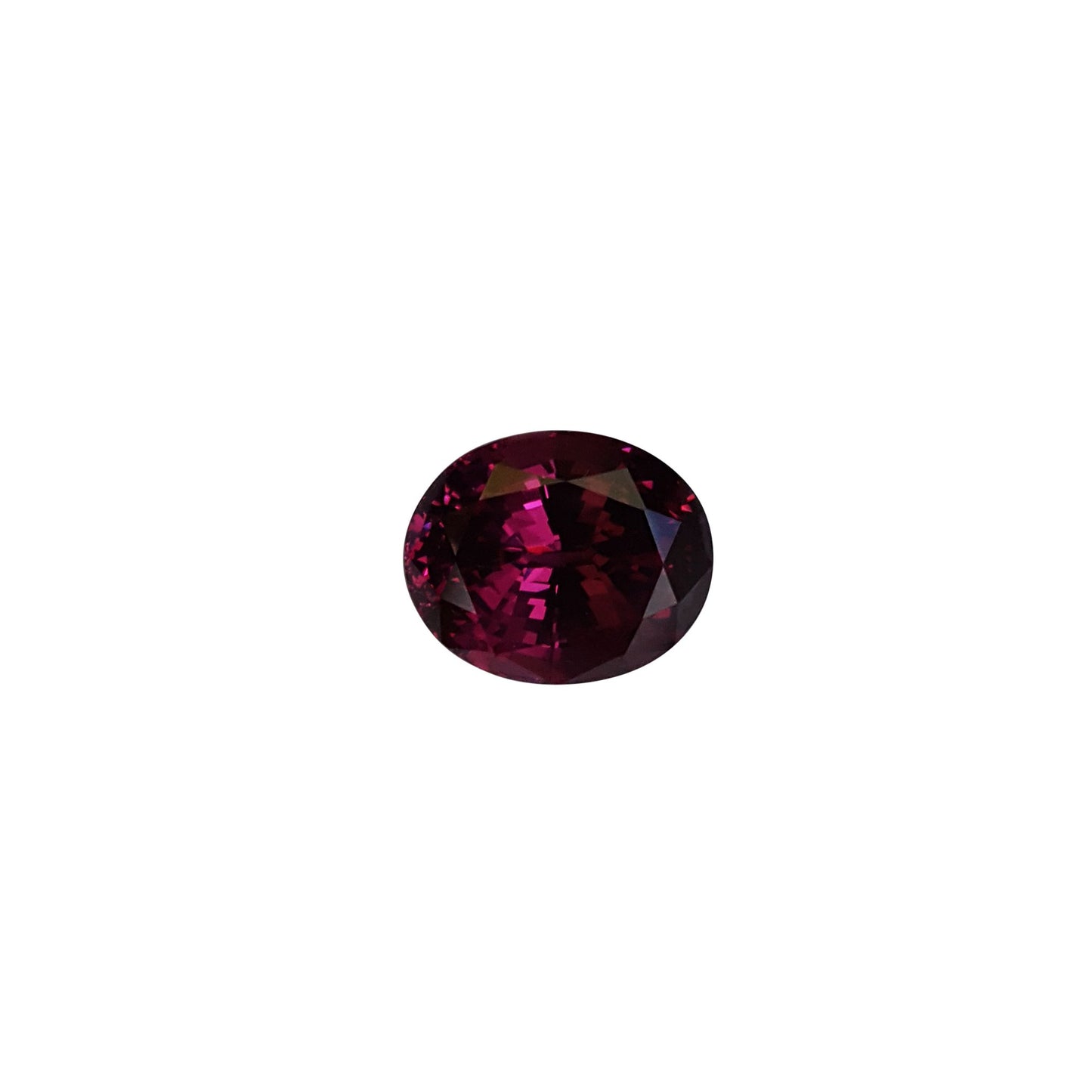6.51ct Oval AAA Color Rhodolite