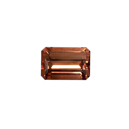 3.14ct Emerald Cut P Color Tourmaline