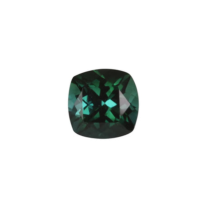6.5mm Cushion Medium Blue-Green Tourmaline