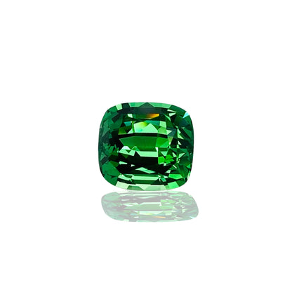 2.48ct Cushion Fine Intense Green Tsavorite