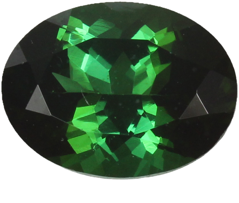 3.22ct Oval Medium Blue-Green Tourmaline