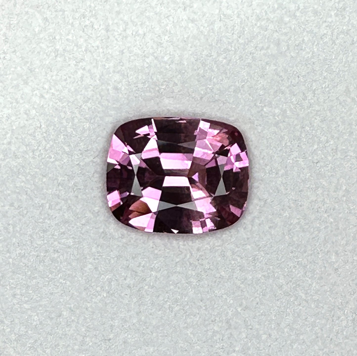 9.9x8mm Cushion Light Pink Malaya Garnet