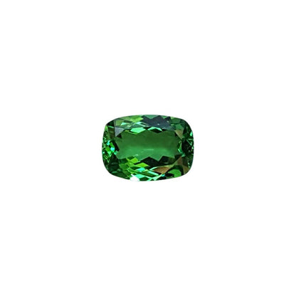 1.16ct Cushion Bright Yellowish Green Tsavorite