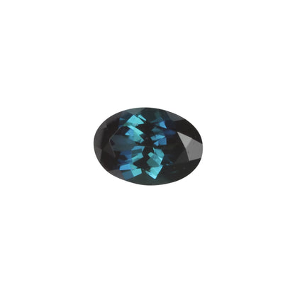 6.9x5mm Oval Medium Blue Tourmaline