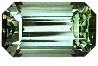 2.66ct Emerald Cut Mint Green Tourmaline