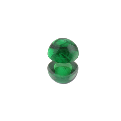 3.5ct Round Cab Fine Intense Green Tsavorite