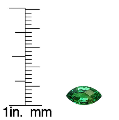1.08ct Marquise Bright Green Tsavorite