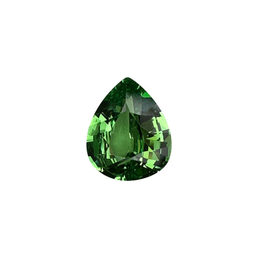 2.05ct Pear Shape Bright Green Tsavorite