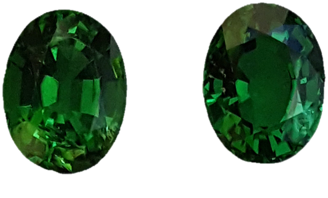 9x7mm Oval Fine Green Chrome Tourmaline