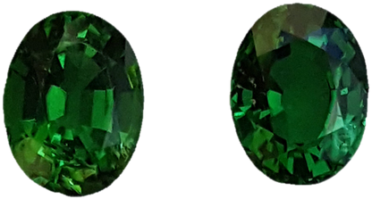 9x7mm Oval Fine Green Chrome Tourmaline