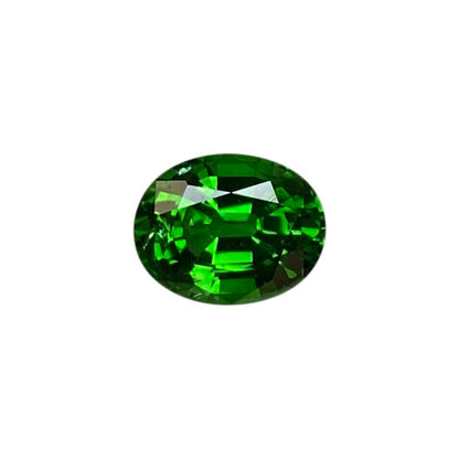 9x7mm Oval Fine Green Chrome Tourmaline Pair