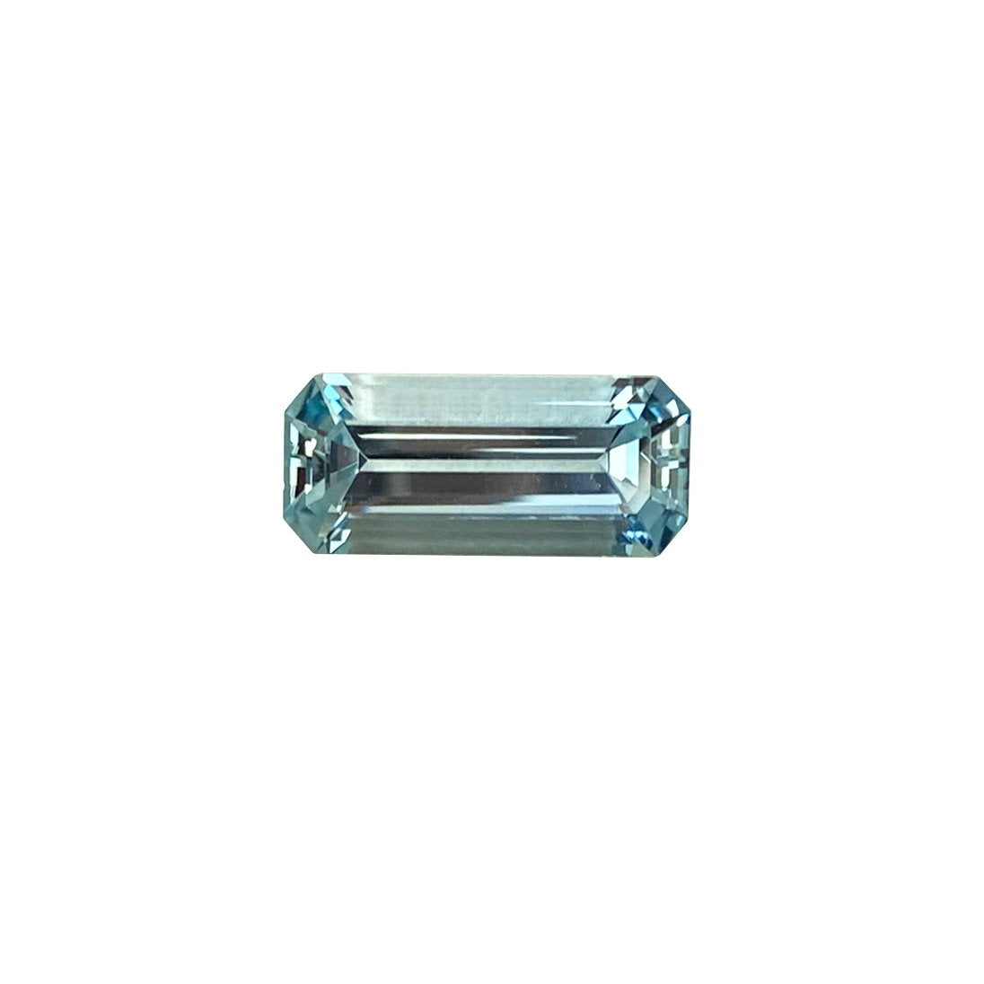 13.75ct Princess Cut AA Color Aquamarine