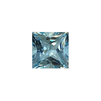 13.75ct Princess Cut AA Color Aquamarine