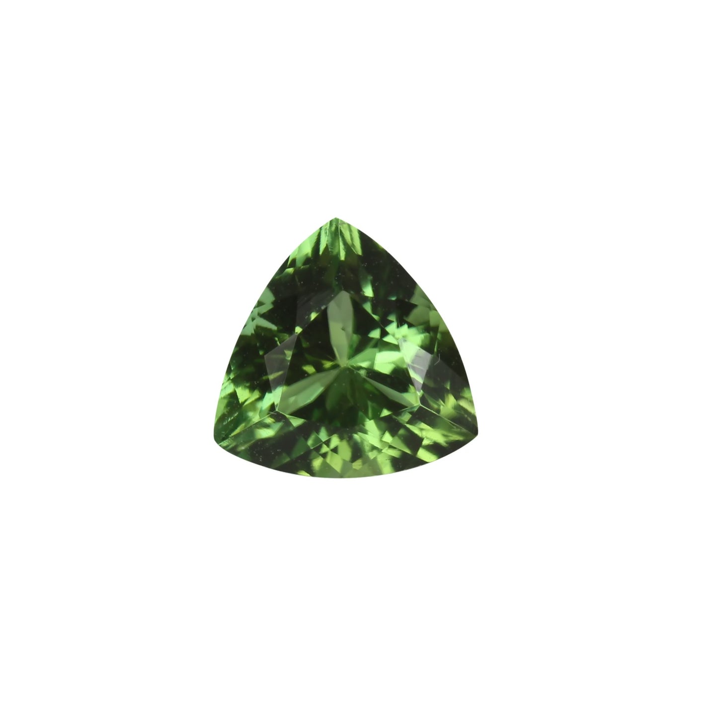 6.9mm Trillion Light Green Tourmaline