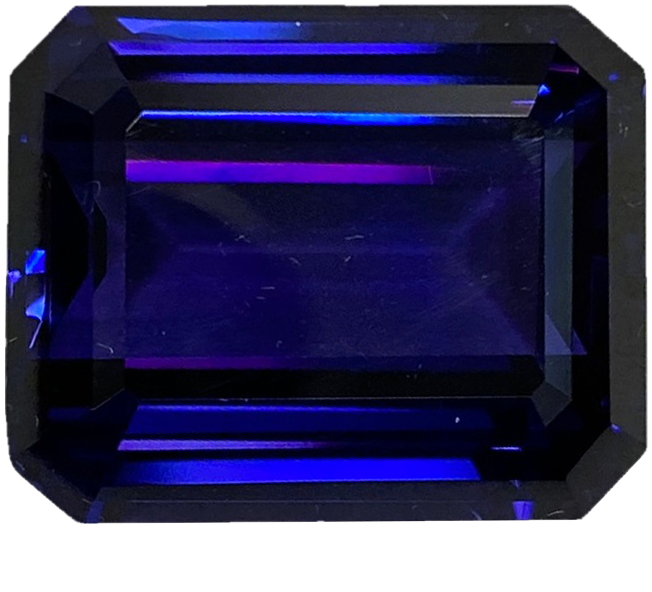 30.2ct Emerald Cut Tanzanite