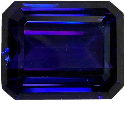 30.2ct Emerald Cut Tanzanite