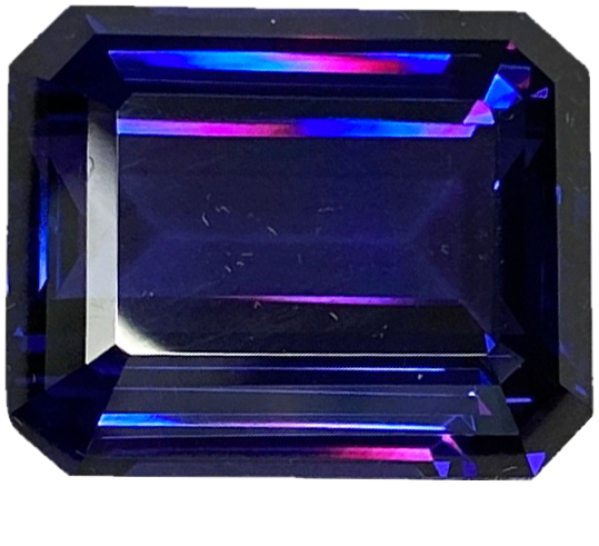30.2ct Emerald Cut Tanzanite