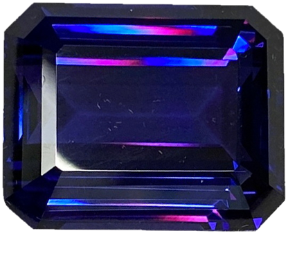 30.2ct Emerald Cut Tanzanite