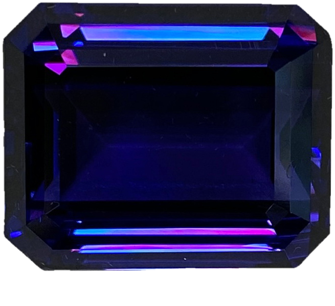 30.2ct Emerald Cut Tanzanite