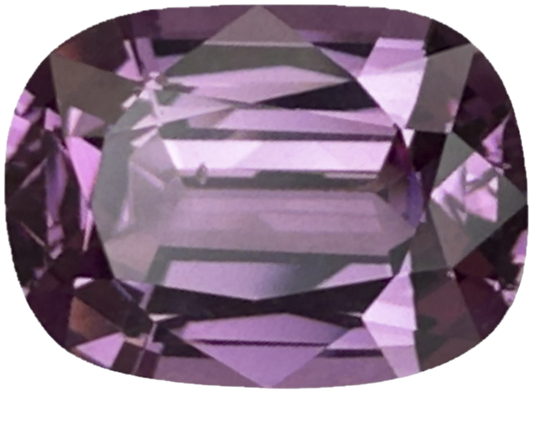 2.43ct Cushion Pink Malaya Garnet