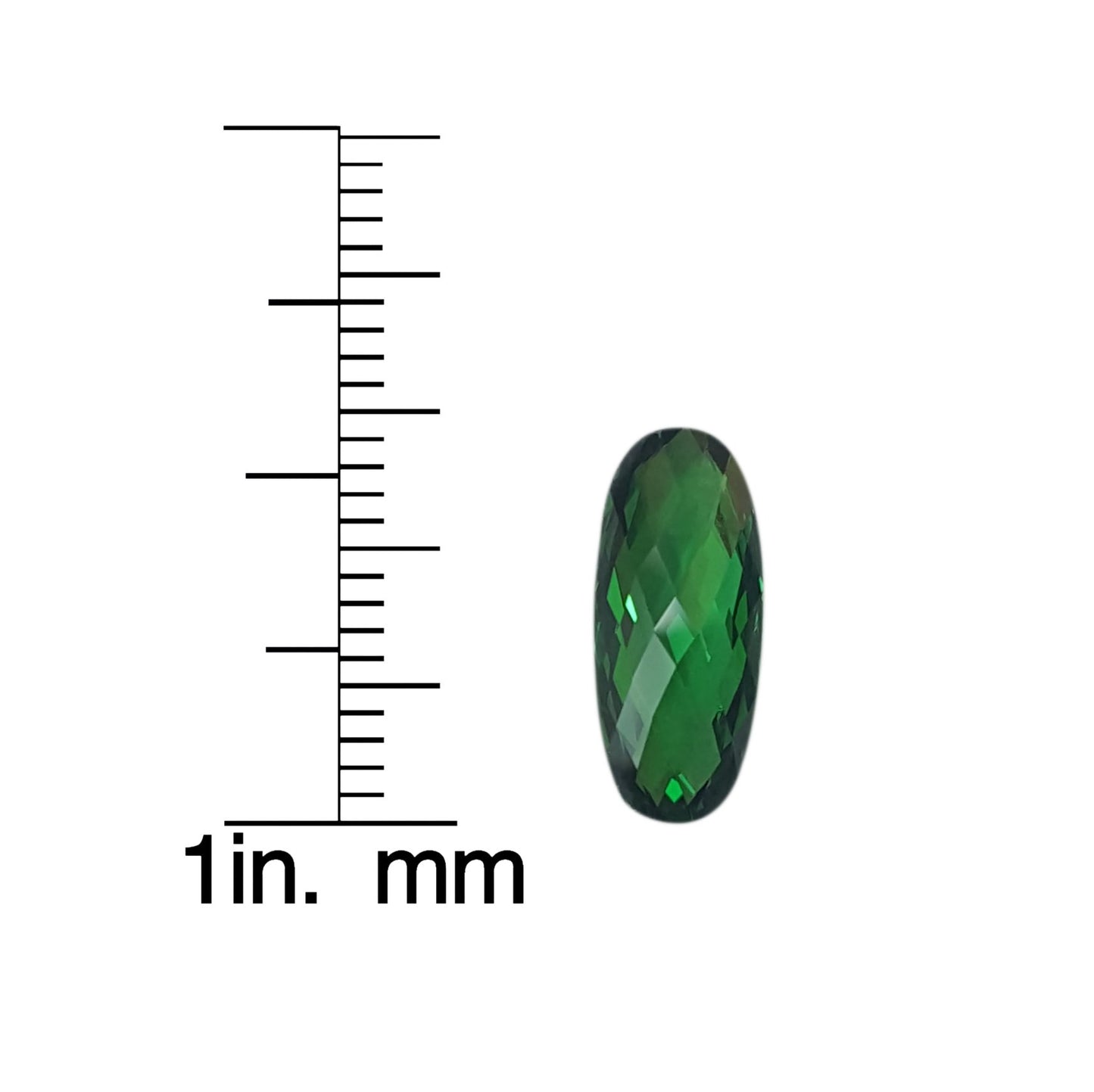 3.4ct Cushion Bright Green Tsavorite