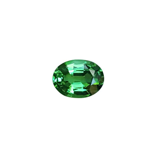 8x6mm Oval Bright Green Tsavorite