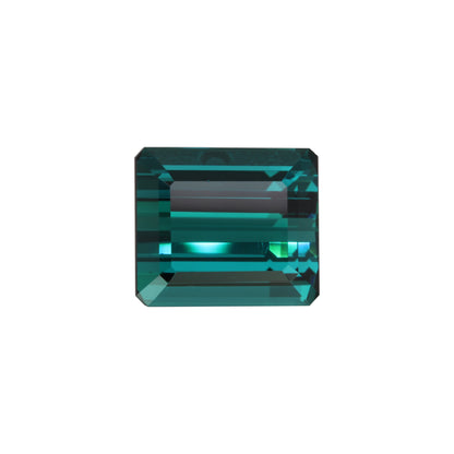 29.53ct Emerald Cut DB Color Indicolite Tourmaline Set