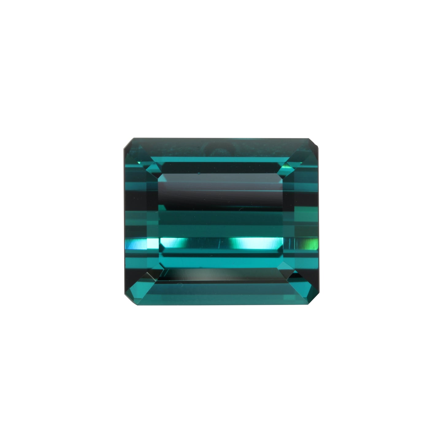 29.53ct Emerald Cut DB Color Indicolite Tourmaline Set