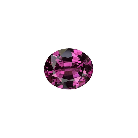 3.21ct Oval Light Color Rhodolite