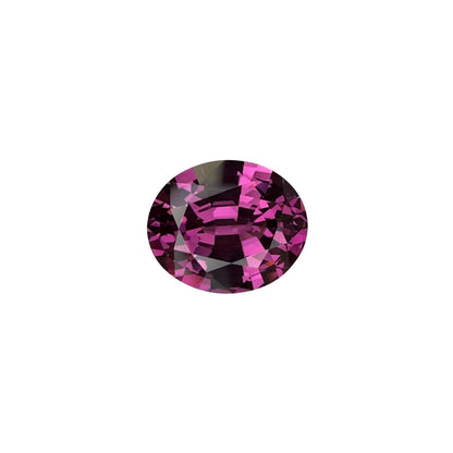 3.21ct Oval Light Color Rhodolite