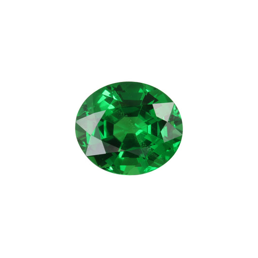 3.62ct Oval Fine Intense Green Tsavorite