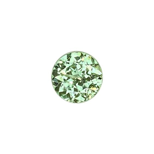 7mm Round Mint Garnet