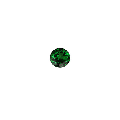 6.2mm Round Fine Intense Green Tsavorite
