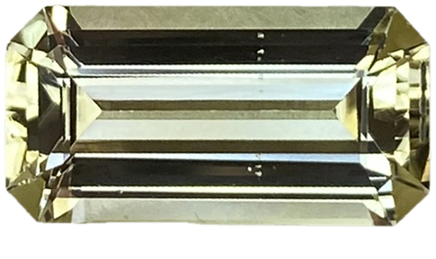 3.8ct Emerald Cut LC Color Tourmaline