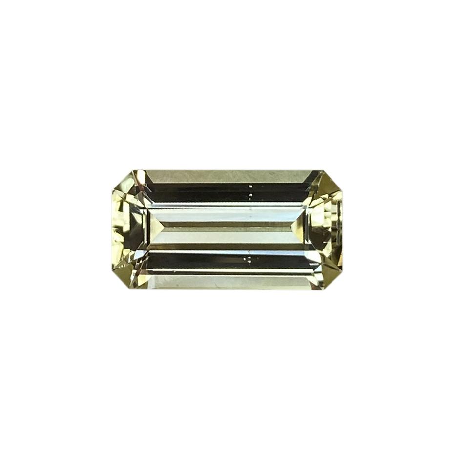 3.8ct Emerald Cut LC Color Tourmaline
